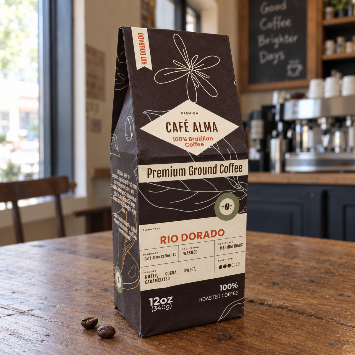 Rio Dorado | Brazilian Single-Origin Medium Roast